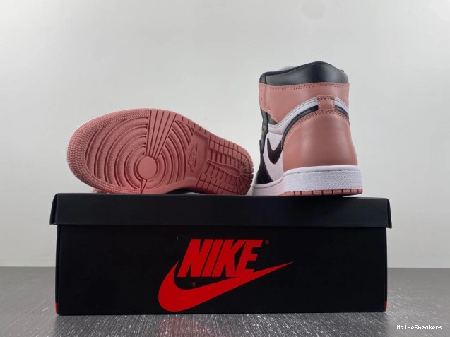 MaikeSneakers Rust Jordan 1 Retro 861428-101 Pink Og Air High Nrg 0727